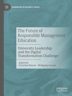 cover image of The Future of Responsible Management Education